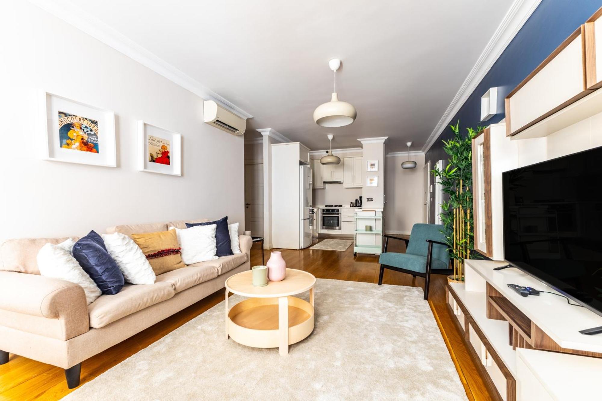 Daire Stylish Urban Oasis 2 Min To Galata Tower *